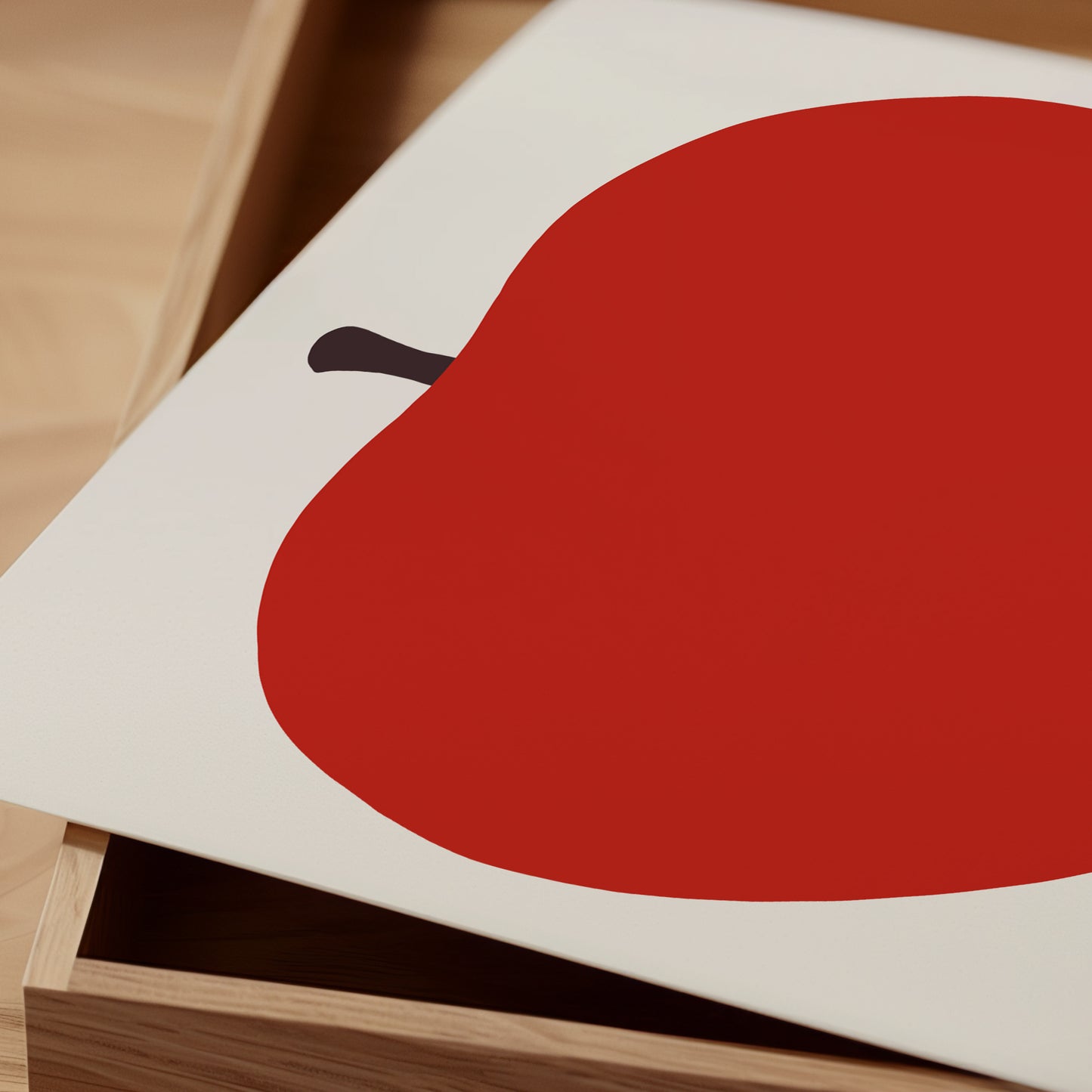 Danese Uno La Mela Red Apple - Enzo Mari