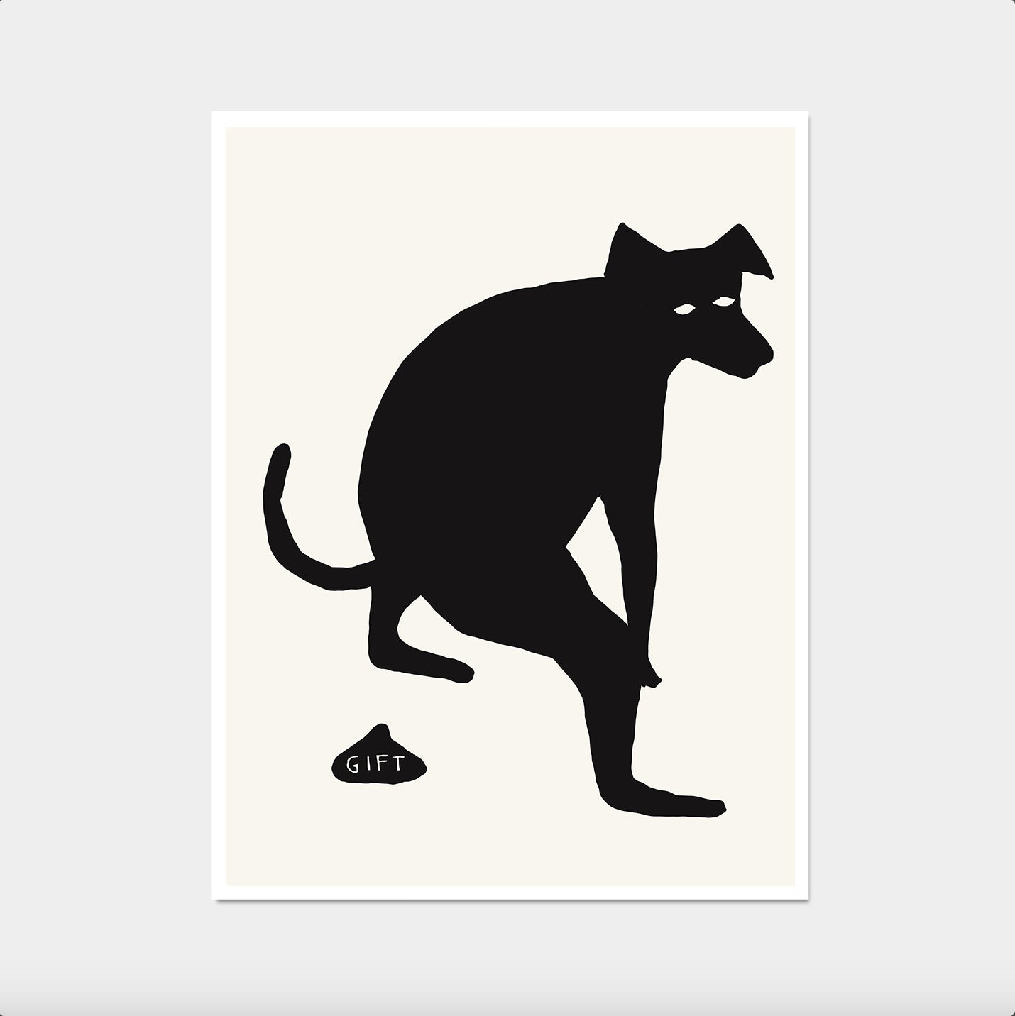 Dog Shit Gift - David Shrigley