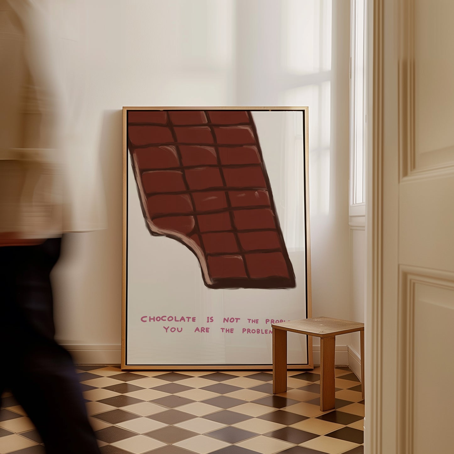 Chocolate Is Not The Problem - David Shrigley
