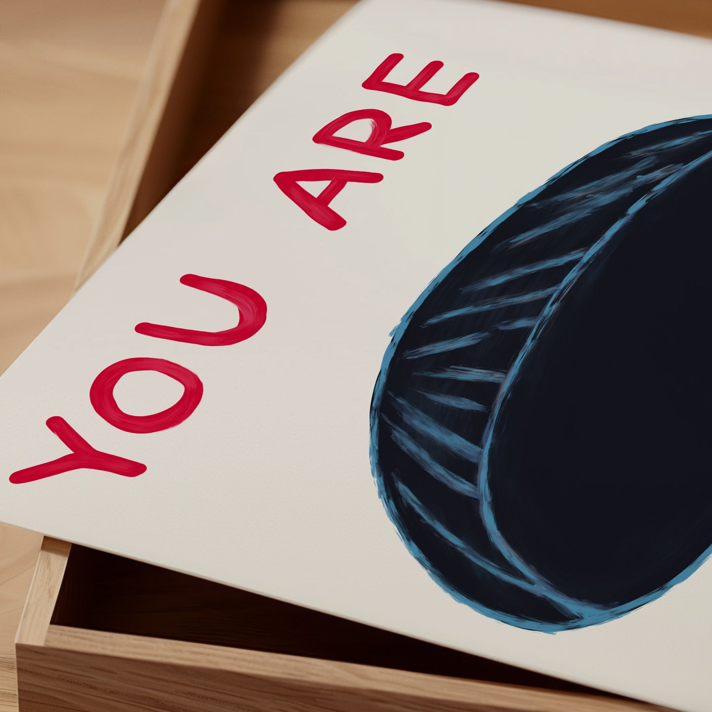 David Shrigley. You Are Special. Oyster Print. Funny Kitchen Wall Decor. Quote Wall Art. Contemporary Art. Dining Room Wall Art. Trendy Art