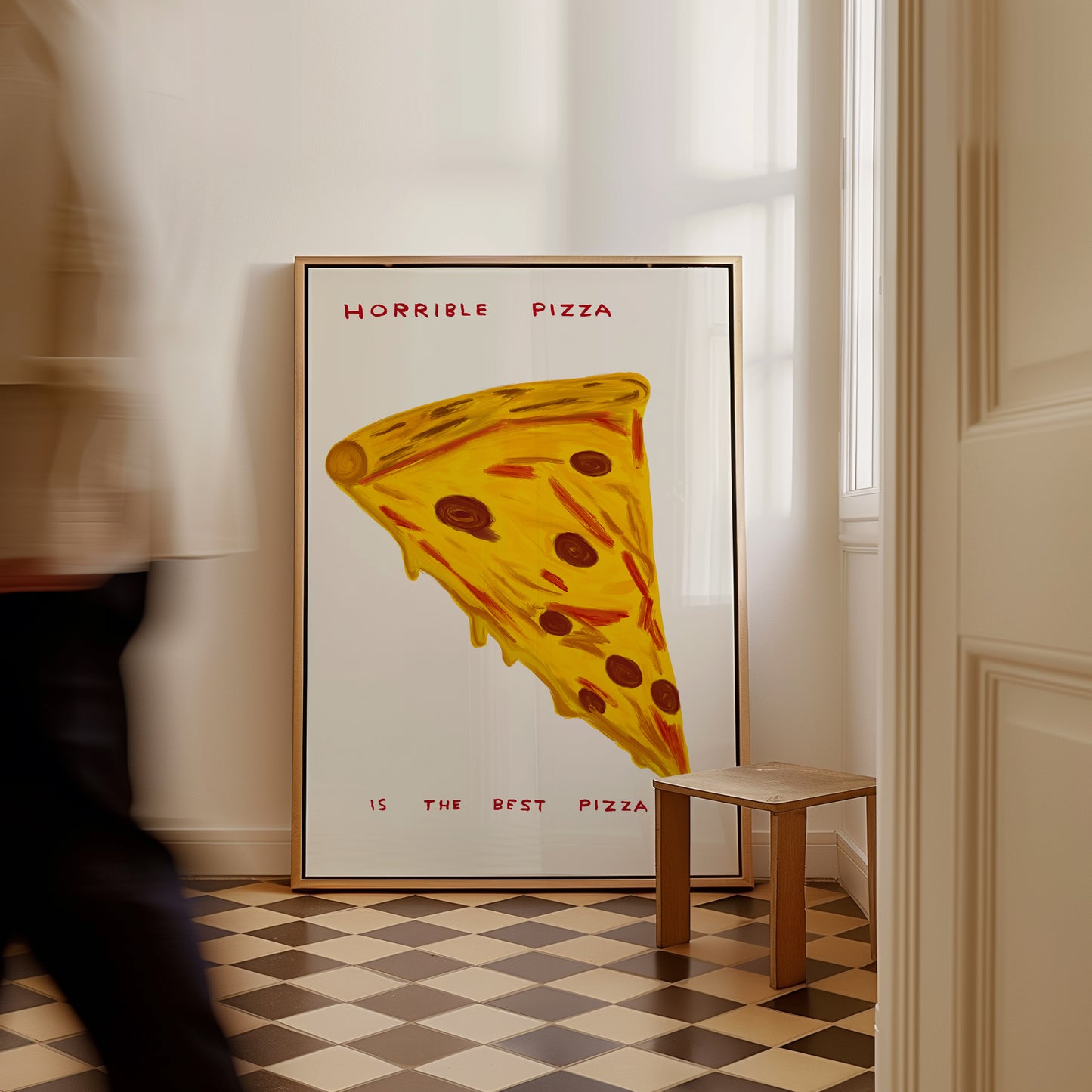 Horrible Pizza Is The Best Pizza - David Shrigley. David shrigley prints. David shrigley elephant. David srigley tomato print 