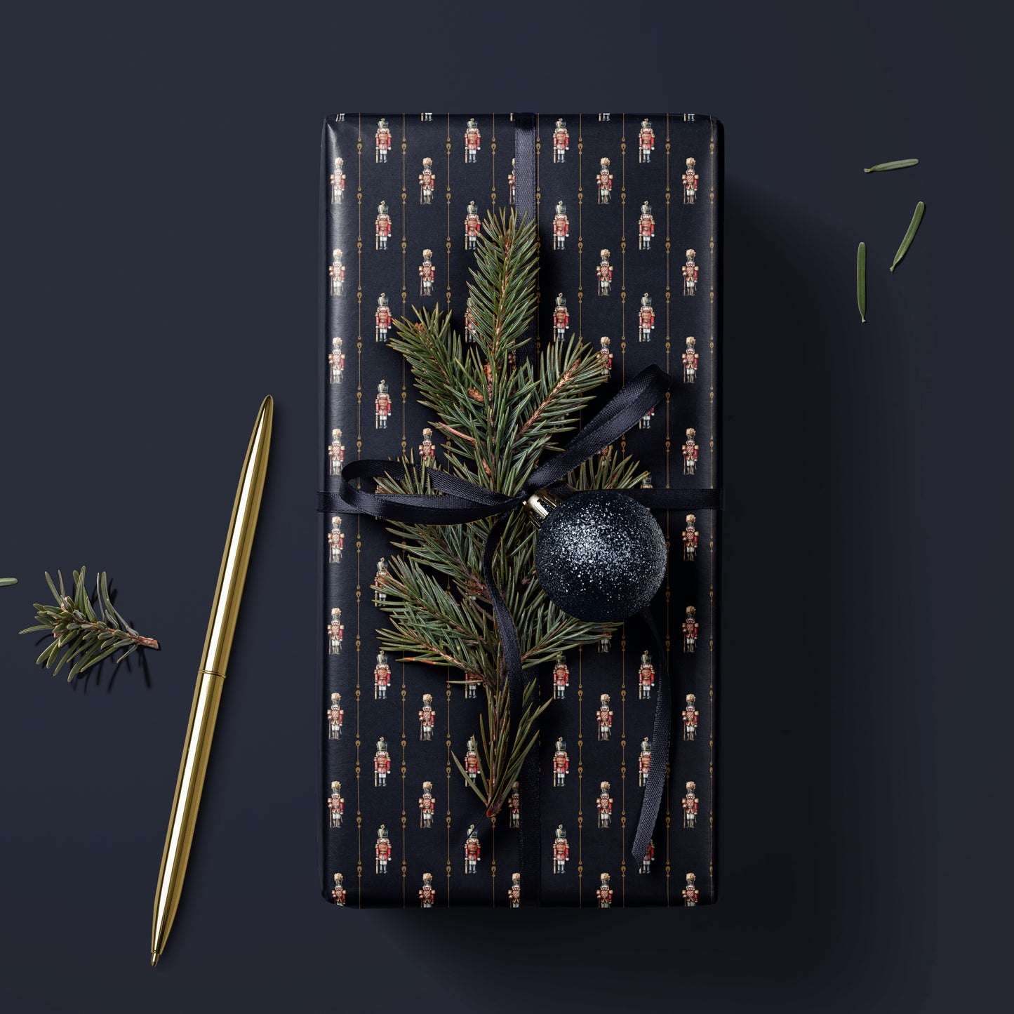 Nutcracker Wrapping Paper Holiday Gift Wrap Nutcracker Gift Wrap Elegant Christmas Gift Wrap Christmas Wrapping Paper Seasonal Gift Wrap