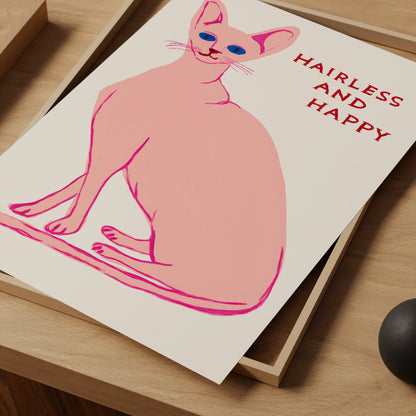 Hairless And Happy - David Shrigley