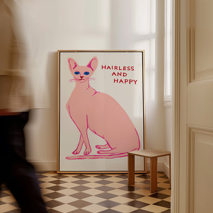 Hairless And Happy - David Shrigley
